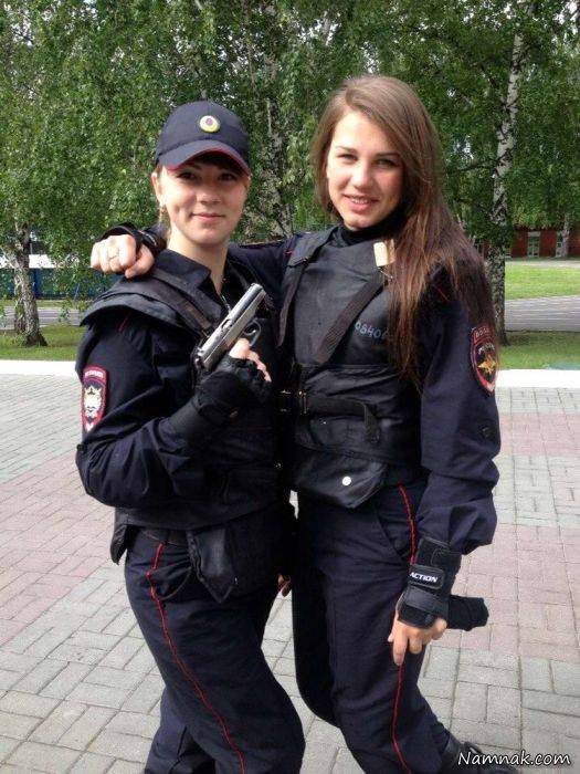 جذاب ترین ماموران زن پلیس در روسیه + تصاویر