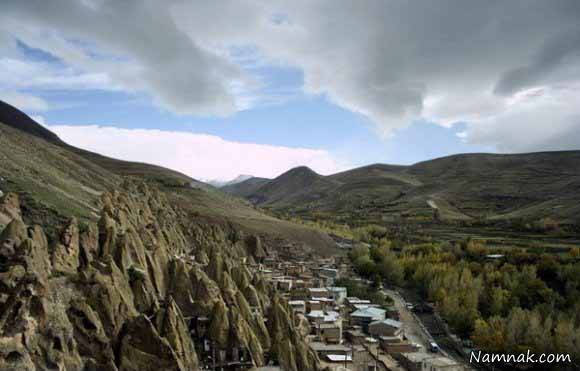 کندوان روستای صخره ای و بسیار زیبا + تصاویر