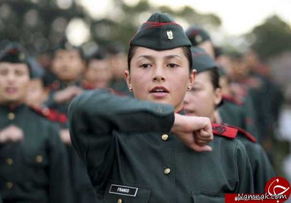 جسورترین و زبده ترین زنان ارتشی در جهان + تصاویر