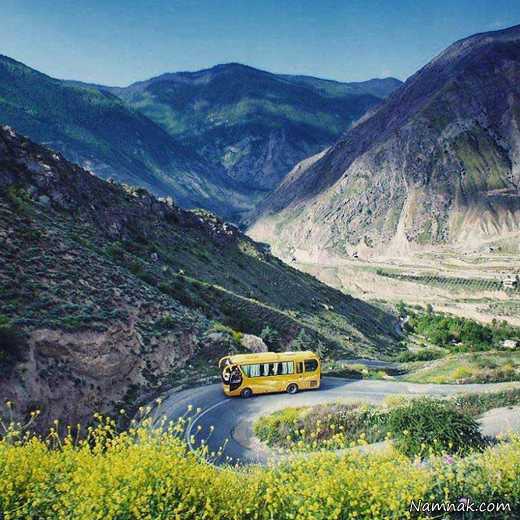 الیمستان دیدنی ترین جاده شمال ایران + عکس