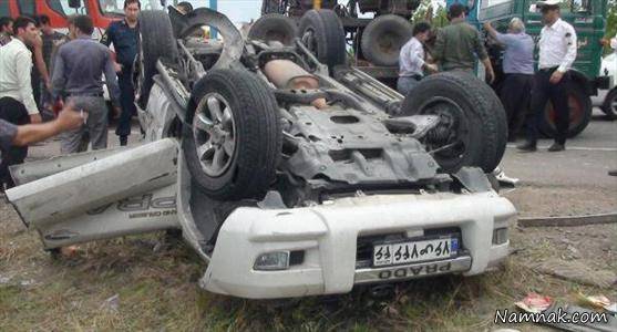 وحشتناک ترین تصادف پرادو در ایران! + تصاویر