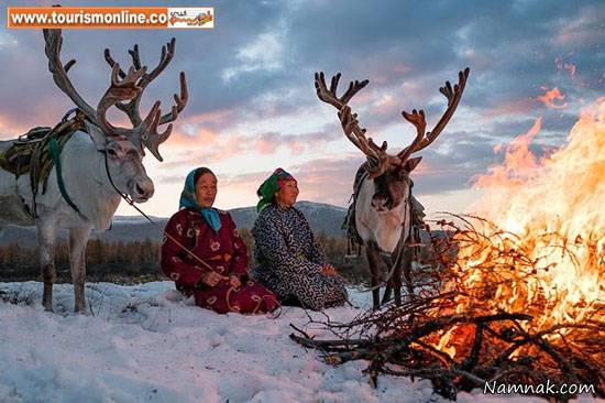 زندگی عجیب یک خانواده مغولی + تصاویر