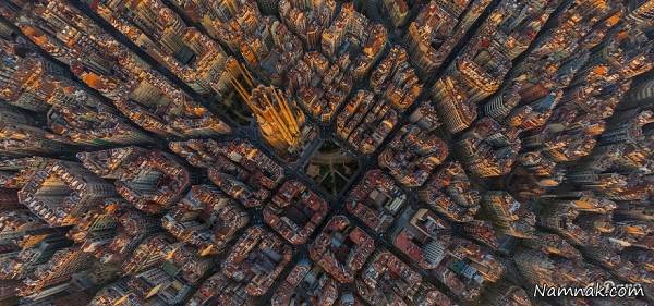 عکس های دیدنی شهرهای مدرن از نمای بالا