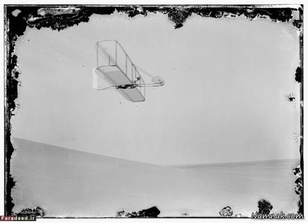 عکس های دیده نشده از اولین پرواز با هواپیما