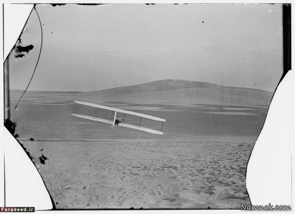 عکس های دیده نشده از اولین پرواز با هواپیما