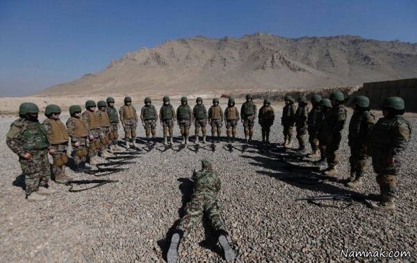 تربیت سربازان زن در افغانستان‎