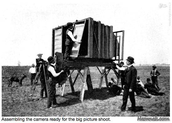 عجیب ترین و بزرگترین دوربین عکاسی تاریخ! + تصاویر
