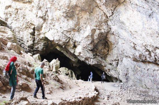 غار 30 هزار ساله بورنیک در اطراف تهران + تصاویر