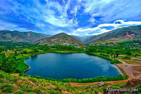دریاچه های شگفت انگیز و دیدنی ایران + تصاویر
