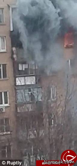 زنی که از ساختمان 8 طبقه پرید ولی زنده ماند! + عکس