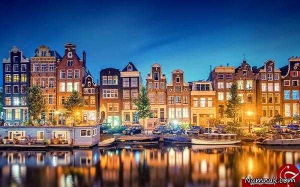 نگاهی به شب های رویایی آمستردام + تصاویر