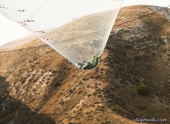 ‫پرش نفس گیر بدون چتر از ارتفاع 25 هزار پایی! + تصاویر
