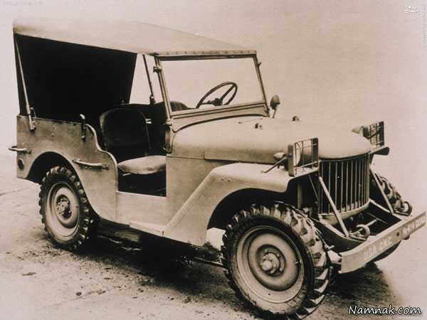 عکسی نوستالژیک از اولین خودرو جیپ