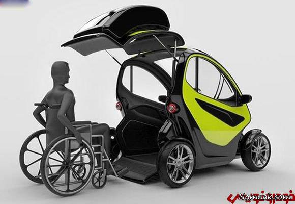 ساخت خودرو خودران مخصوص معلولین + عکس