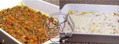 لازانیا - طرز تهیه لازانیا با گوشت چرخ کرده و سبزیجات | ایران کوک