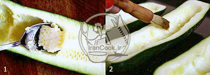 کدو شکم پر - طرز تهیه کدوی سبز شکم پر | ایران کوک