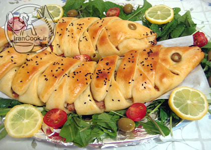 پیراشکی - طرز تهیه پیراشکی ماهی پنیری | ایران کوک