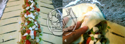 پیراشکی - طرز تهیه پیراشکی ماهی پنیری | ایران کوک