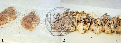 غذای ایتالیایی - طرز تهیه گريل چيكن پنه ایتالیایی | ایران کوک