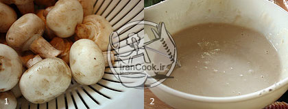 اسنک قارچ -اسنک قارچ و قارچ سوخاری مخصوص با سس ماست | ایران کوک