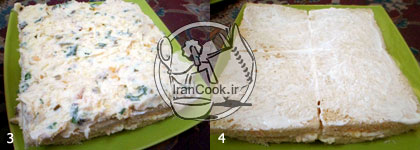 کیک مرغ - طرز تهیه کیک مرغ با گردو و سس مایونز | ایران کوک