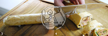 رولت کالباس - طرز تهیه رولت کالباس پنیری | ایران کوک