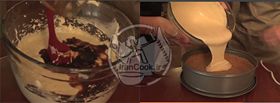 طرز تهیه چیز کیک کارامل و قهوه | آموزش چیزکیک ماچیاتو | ایران کوک