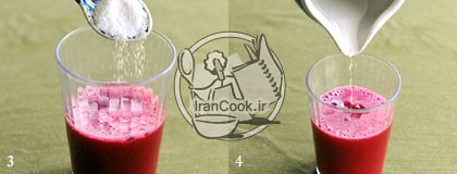 آب انار - طرز تهیه شربت آب انار با گلپر و نمک | ایران کوک