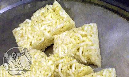 شیرینی برنجک - طرز تهیه برنجک شیرینی مخصوص شمال | ایران کوک