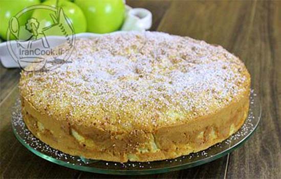 کیک سیب - طرز تهیه کیک سیب خانگی | ایران کوک