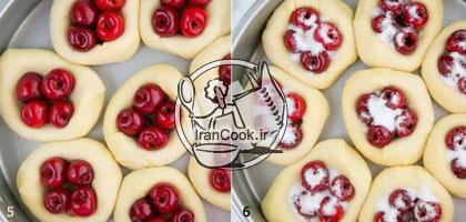 شیرینی گیلاس - طرز تهیه نان شیرینی گیلاس | ایران کوک