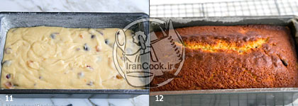 کیک کشمشی - طرز تهیه کیک کشمش و آلو قیسی | ایران کوک