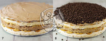 کیک دسر - طرز تهیه کیک دسر موکا و شکلات | ایران کوک