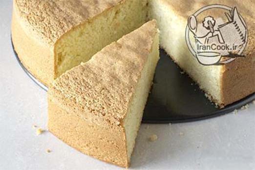 کیک ساده اسفنجی  - طرز تهیه کیک ساده اسفنجی | ایران کوک