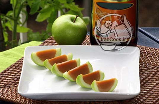 دسر میوه ای - طرز تهیه دسر سیب و کرم بروله | ایران کوک