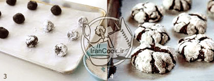 شیرینی تَِرَک - طرز تهیه شیرینی تَرَک شکلاتی | ایران کوک