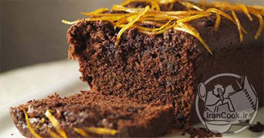 طرز تهیه کیک فشرده پرتقال و شکلات | انواع کیک شکلاتی | ایران کوک