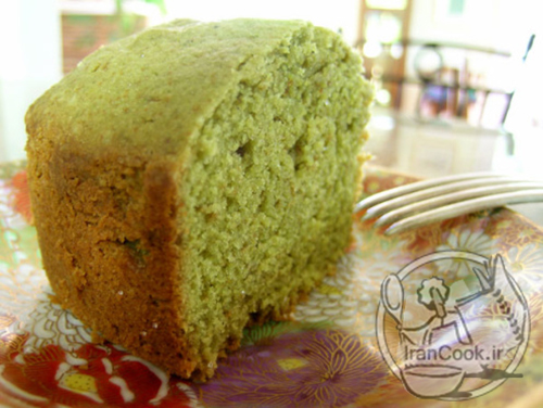 کیک چای سبز | ایران کوک