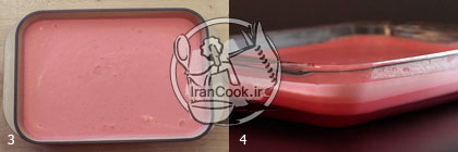 ژله بستنی - طرز تهیه دسر ژله بستنی 2 رنگ | ایران کوک