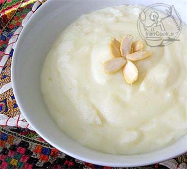 فرنی - فرنی آرد برنج ساده و خوشمزه | ایران کوک