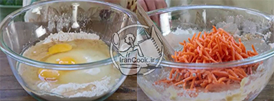 طرز تهیه کیک هویج و آناناس - کیک متفاوت با روکش کرم خامه ای | ایران کوک