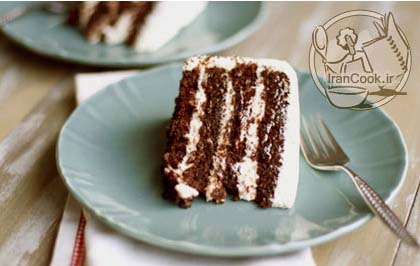کیک شکلات و قهوه - طرز تهیه کیک چاکوچینو | ایران کوک