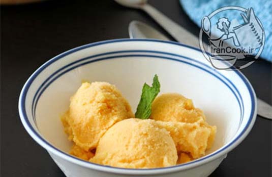 بستنی طالبی - طرز تهیه بستنی طالبی ( گرمک ) خامه ای | ایران کوک