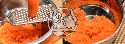 دسر هویج - طرز تهیه دسر هویج با بادام و پسته | ایران کوک