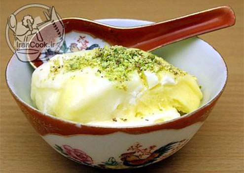 بستنی سنتی - طرز تهیه بستنی سنتی اکبر مشدی اصل | ایران کوک