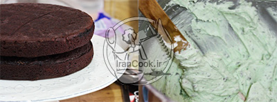 طرز تهیه کیک شکلات و نعناع خوشمزه | ایران کوک