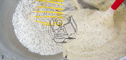 شیرینی رولت - طرز تهیه شیرینی رولت خشخاش با سس شکلاتی | ایران کوک