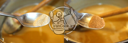 رنگینک - طرز تهیه دسر رنگینک خرما و گردو | ایران کوک