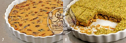رنگینک - طرز تهیه دسر رنگینک خرما و گردو | ایران کوک