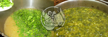 آش جو - طرز تهیه آش جو با گوشت ایرانی | ایران کوک